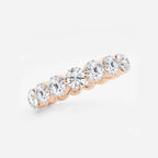 GWA041 - Additional Image 1 for  3 ctw Floating Round Lab Grown Diamond Eternity Band - 3.9mm Width
