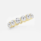 GWA041 - Additional Image 1 for  4 ctw Floating Round Lab Grown Diamond Eternity Band - 4.2mm Width