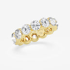 GWA041 - Additional Image 1 for  6 ctw Round Lab Grown Floating Diamond Eternity Band - 4.9mm Width