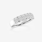 GWA042 - Additional Image 1 for  1 5/8 ctw Radiant Lab Grown Diamond Seven-Stone Anniversary Band