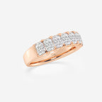 GWA042 - Additional Image 1 for  1 5/8 ctw Radiant Lab Grown Diamond Seven-Stone Anniversary Band
