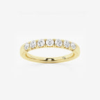 GWA043 - product video for 1/2 ctw Round Lab Grown Diamond Seven-Stone Anniversary Band