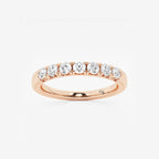 GWA043 - product video for 1/2 ctw Round Lab Grown Diamond Seven-Stone Anniversary Band