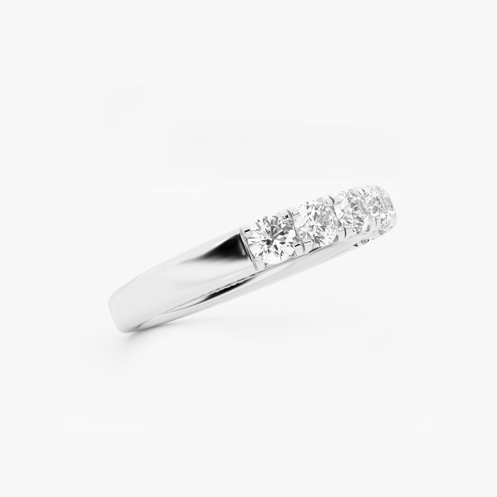 GWA043 - Additional Image 1 for  3/4 ctw Round Lab Grown Diamond Seven-Stone Anniversary Band