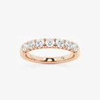 GWA043 - product video for 3/4 ctw Round Lab Grown Diamond Seven-Stone Anniversary Band