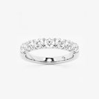 GWA043 - product video for 1 ctw Round Lab Grown Diamond Seven-Stone Anniversary Band
