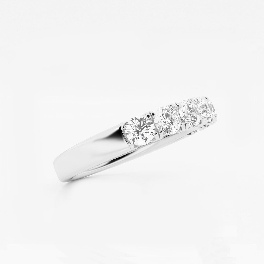 GWA043 - Additional Image 1 for  1 ctw Round Lab Grown Diamond Seven-Stone Anniversary Band