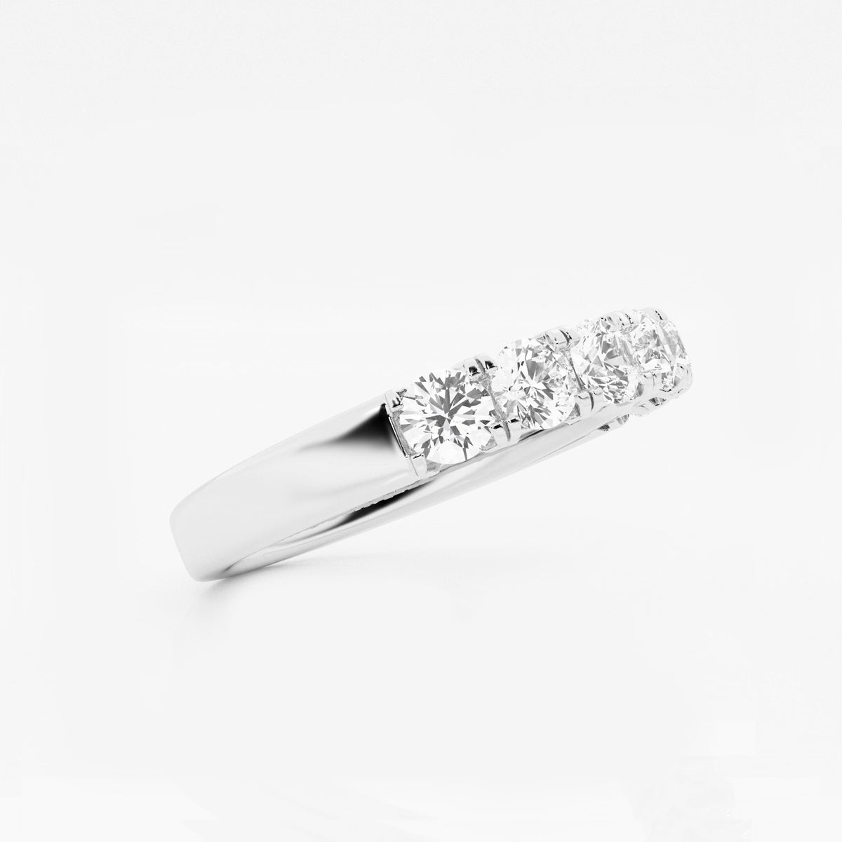 GWA043 - Additional Image 1 for  1 ctw Round Lab Grown Diamond Seven-Stone Anniversary Band