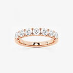 GWA043 - product video for 1 ctw Round Lab Grown Diamond Seven-Stone Anniversary Band