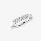 GWA043 - Additional Image 1 for  1 1/2 ctw Round Lab Grown Diamond Seven-Stone Anniversary Band