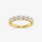 GWA043 - 1 1/2 ctw Round Lab Grown Diamond Seven-Stone Anniversary Band