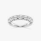 GWA043 - product video for 2 ctw Round Lab Grown Diamond Seven-Stone Anniversary Band