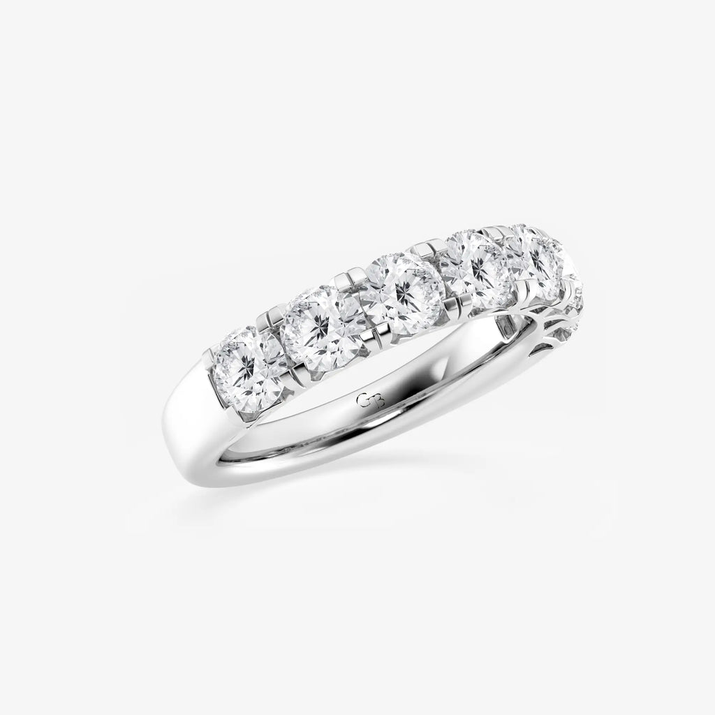 GWA043 - Additional Image 1 for  2 ctw Round Lab Grown Diamond Seven-Stone Anniversary Band