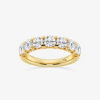 GWA043 - 2 ctw Round Lab Grown Diamond Seven-Stone Anniversary Band