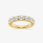 GWA043 - product video for 2 ctw Round Lab Grown Diamond Seven-Stone Anniversary Band