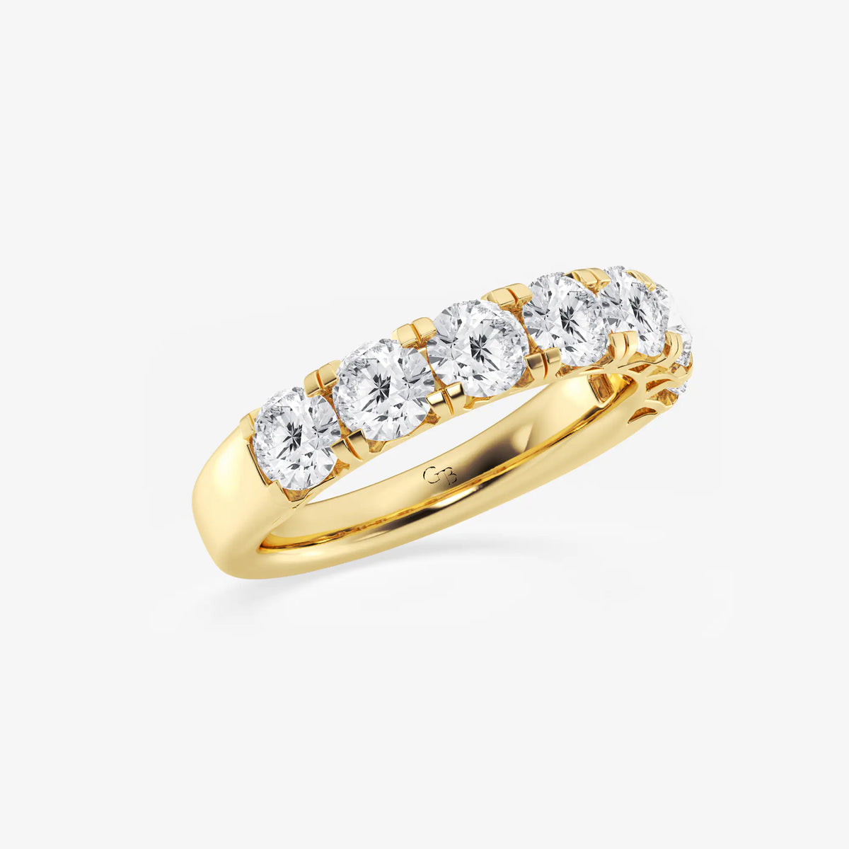 GWA043 - Additional Image 1 for  2 ctw Round Lab Grown Diamond Seven-Stone Anniversary Band