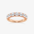 GWA043 - 2 ctw Round Lab Grown Diamond Seven-Stone Anniversary Band