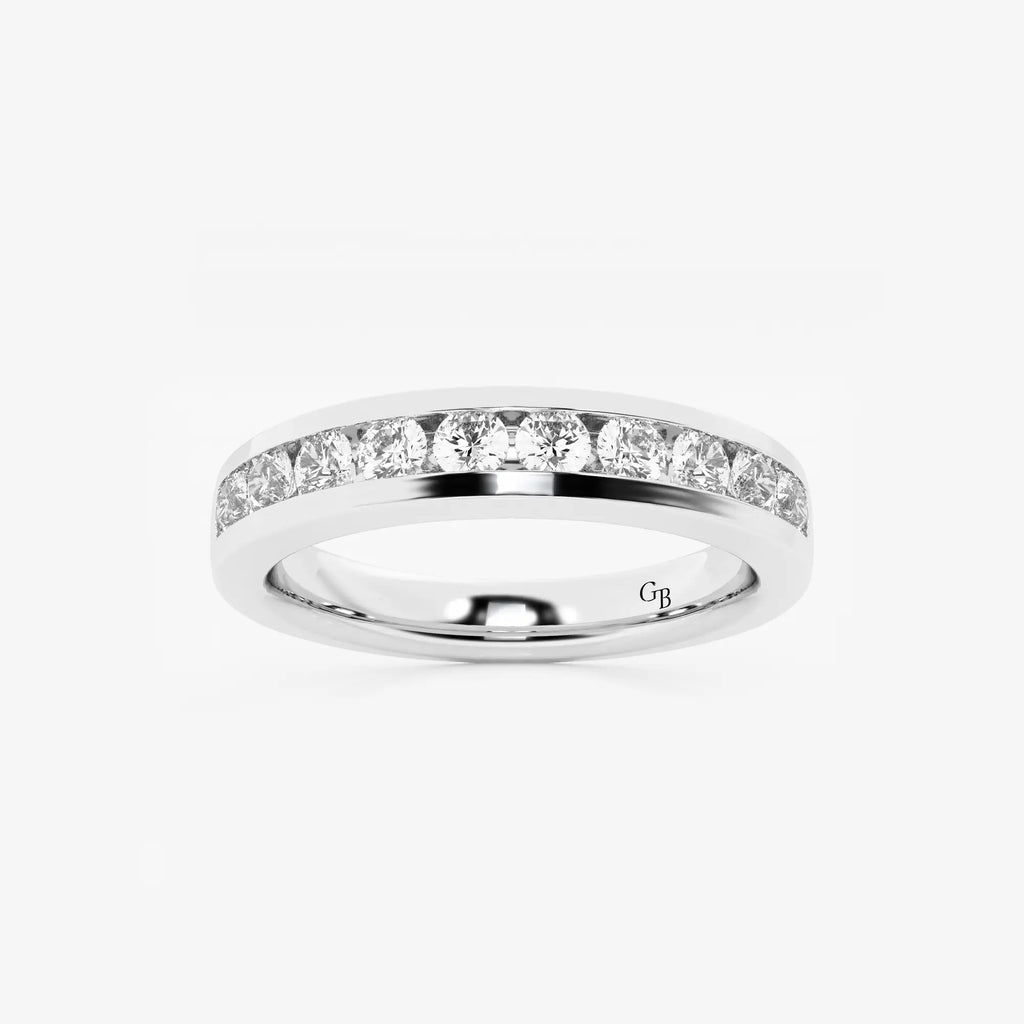 GWA049 - 1/2 ctw Round Lab Grown Diamond Wedding Band