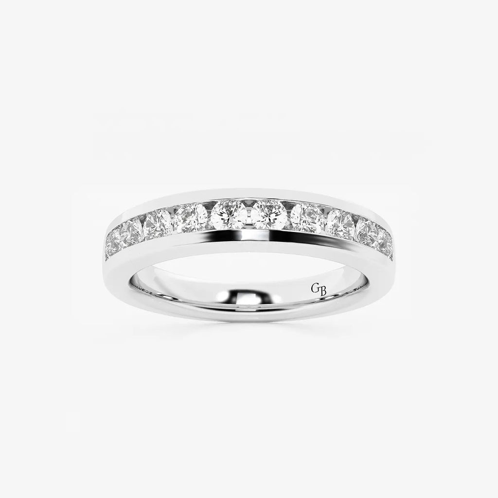 GWA049 - product video for 1/2 ctw Round Lab Grown Diamond Wedding Band
