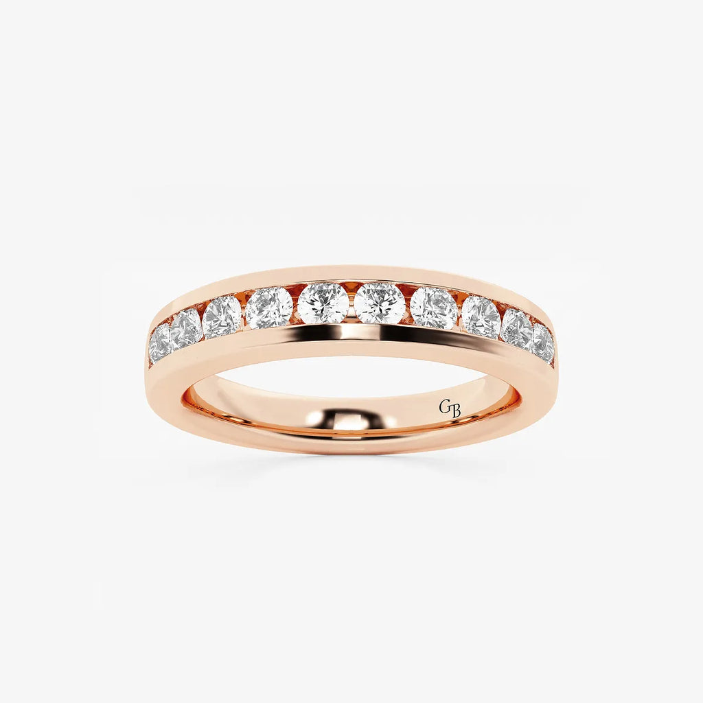 GWA049 - product video for 1/2 ctw Round Lab Grown Diamond Wedding Band