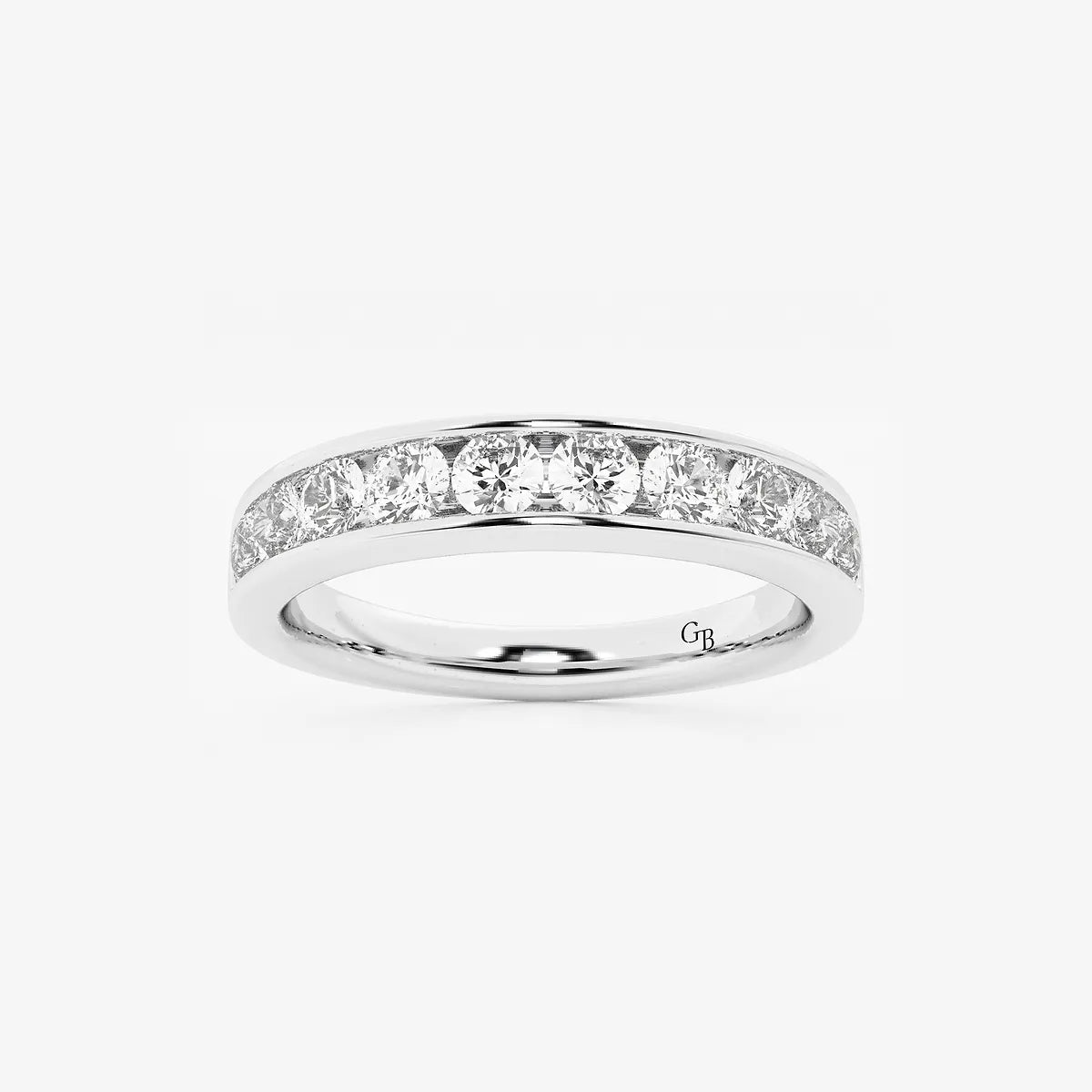 GWA049 - product video for 3/4 ctw Round Lab Grown Diamond Wedding Band