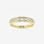 GWA049 - product video for 3/4 ctw Round Lab Grown Diamond Wedding Band