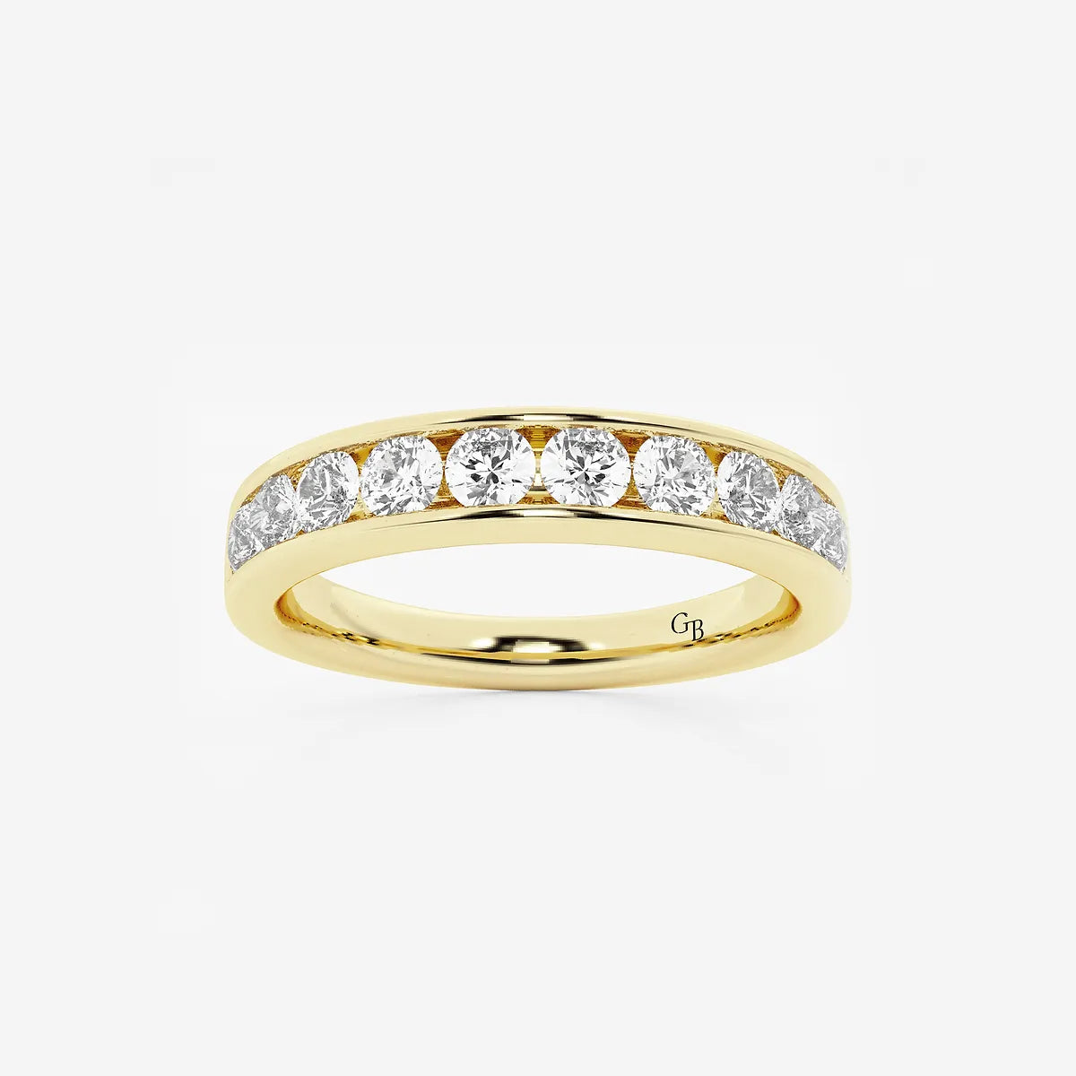 GWA049 - product video for 3/4 ctw Round Lab Grown Diamond Wedding Band