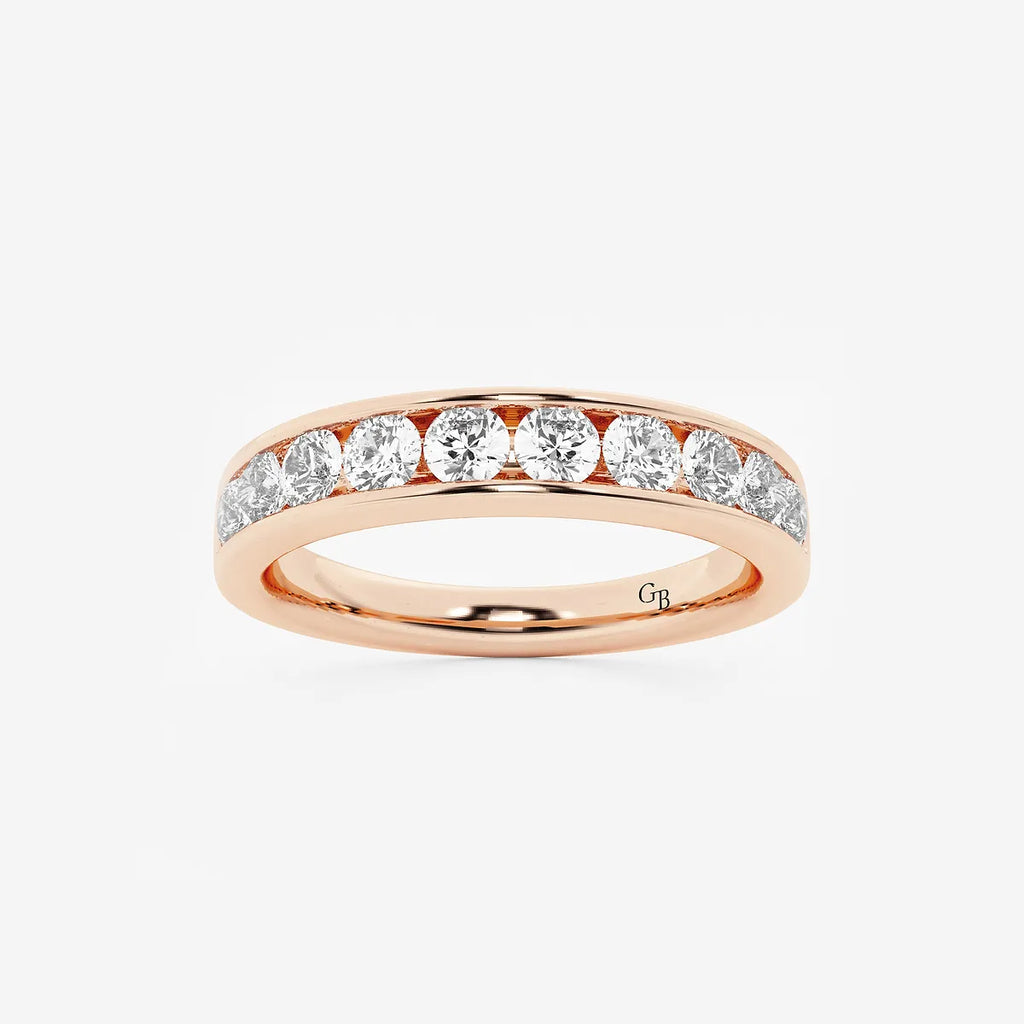GWA049 - product video for 3/4 ctw Round Lab Grown Diamond Wedding Band
