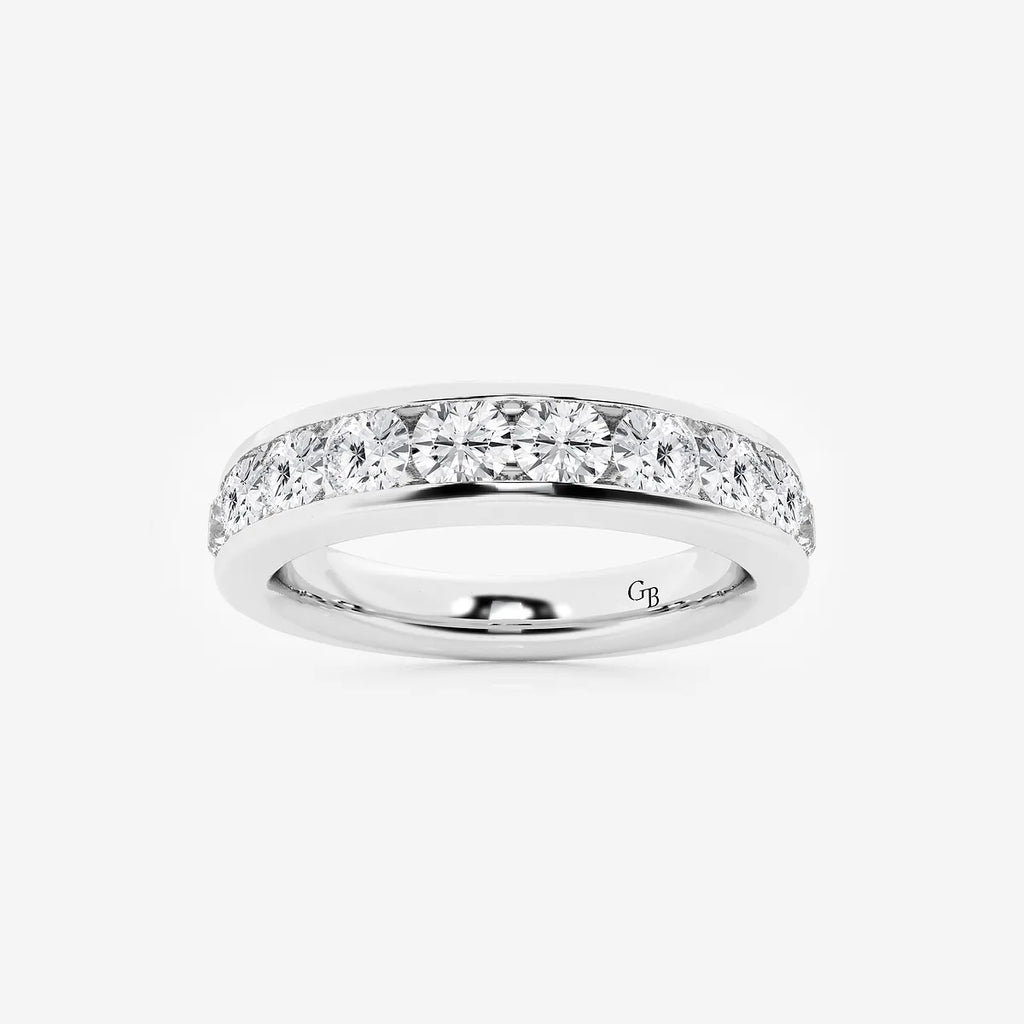 GWA049 - product video for 1 ctw Round Lab Grown Diamond Wedding Band