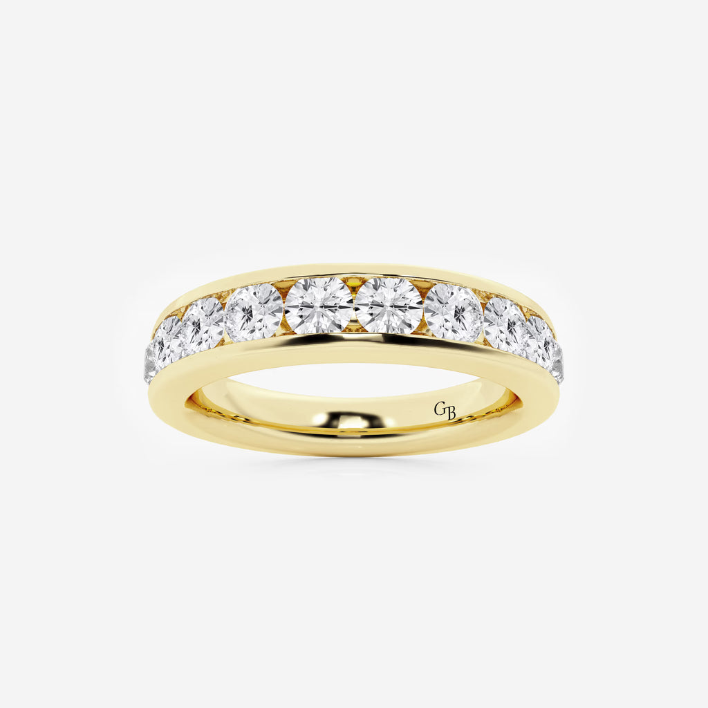 GWA049 - 1 ctw Round Lab Grown Diamond Wedding Band