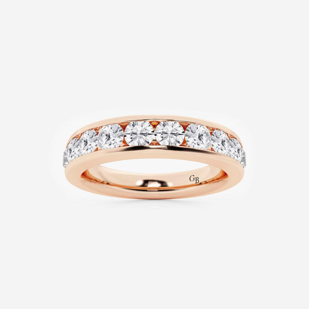 GWA049 - 1 ctw Round Lab Grown Diamond Wedding Band