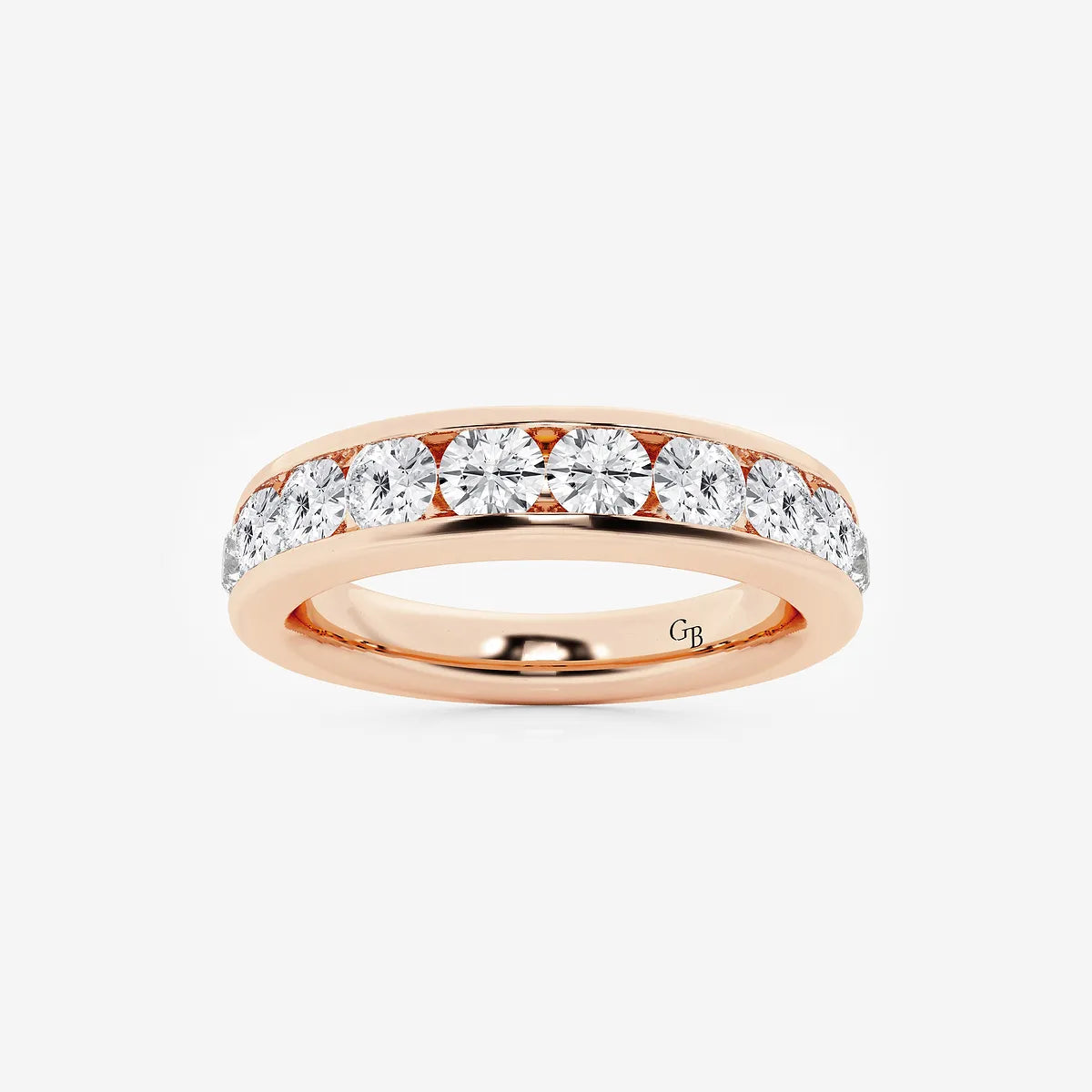 GWA049 - product video for 1 ctw Round Lab Grown Diamond Wedding Band