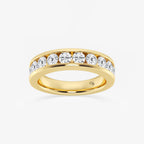 GWA049 - 1 1/2 ctw Round Lab Grown Diamond Wedding Band