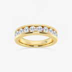 GWA049 - product video for 1 1/2 ctw Round Lab Grown Diamond Wedding Band