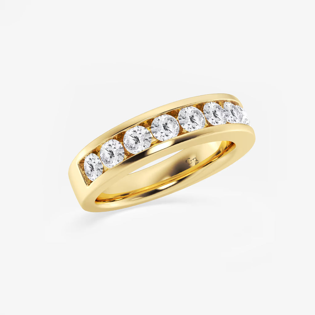 GWA049 - Additional Image 1 for  1 1/2 ctw Round Lab Grown Diamond Wedding Band