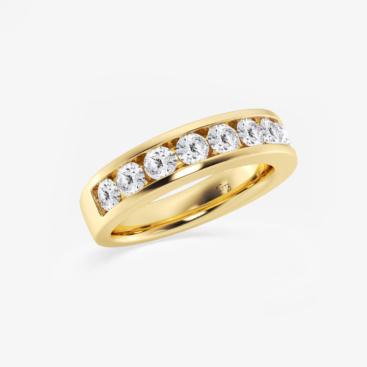 GWA049 - Additional Image 1 for  1 1/2 ctw Round Lab Grown Diamond Wedding Band