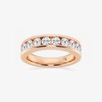 GWA049 - 1 1/2 ctw Round Lab Grown Diamond Wedding Band