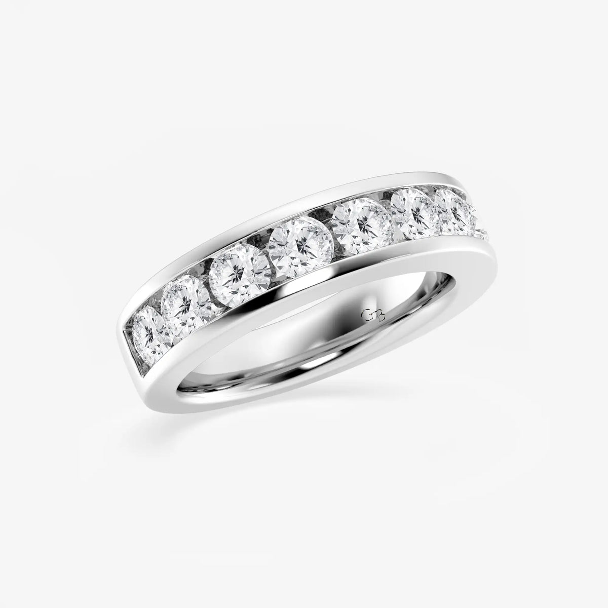 GWA049 - Additional Image 1 for  2 ctw Round Lab Grown Diamond Wedding Band