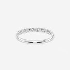 GWA053 - 1/5 ctw Round Lab Grown Diamond Twist Wedding Band