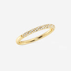 GWA053 - Additional Image 1 for  1/5 ctw Round Lab Grown Diamond Twist Wedding Band