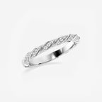 GWA053 - Additional Image 1 for  1/2 ctw Round Lab Grown Diamond Prong Set Wedding Band