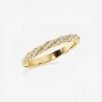 GWA053 - Additional Image 1 for  1/2 ctw Round Lab Grown Diamond Prong Set Wedding Band