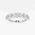 GWA059 - 2 7/8 ctw Cushion Lab Grown Diamond Seven-Stone Anniversary Band