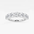 GWA059 - product video for 2 7/8 ctw Cushion Lab Grown Diamond Seven-Stone Anniversary Band