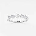 GWA060 - 1 ctw Pear Lab Grown Diamond Floating Anniversary Band