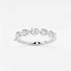 GWA060 - 1 ctw Pear Lab Grown Diamond Floating Anniversary Band