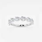 GWA060 - product video for 1 1/2 ctw Pear Lab Grown Diamond Floating Anniversary Band