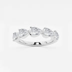 GWA060 - product video for 2 ctw Pear Lab Grown Diamond Floating Anniversary Band