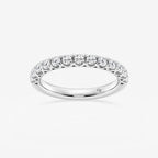 GWA065 - product video for 1/2 ctw Round Lab Grown Diamond Prong Set Wedding Band