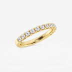 GWA065 - Additional Image 1 for  1/2 ctw Round Lab Grown Diamond Prong Set Wedding Band